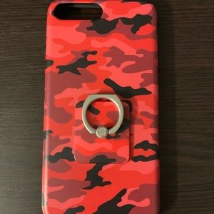 Red Camo Hard Case for iPhone 7 Plus/8 Plus